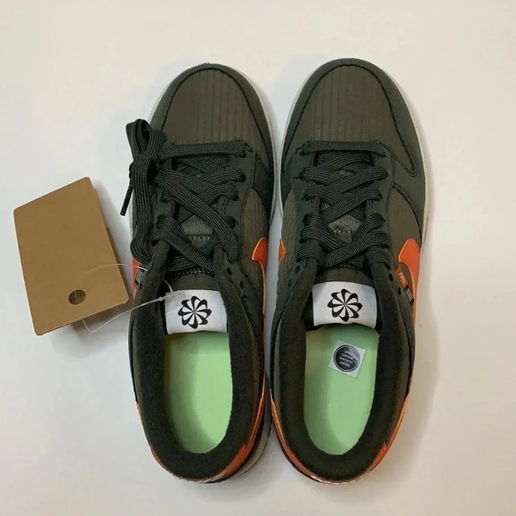 Nike Dunk Sneakers Low Retro Next Nature Sequoia Olive Sneakers 6.5 New - Picture 8 of 13